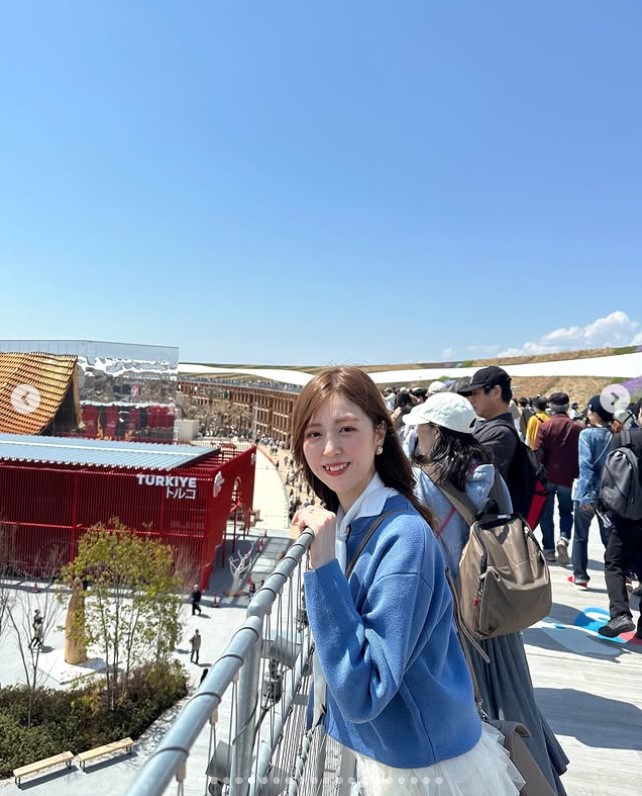 竹内千景のインスタグラムから