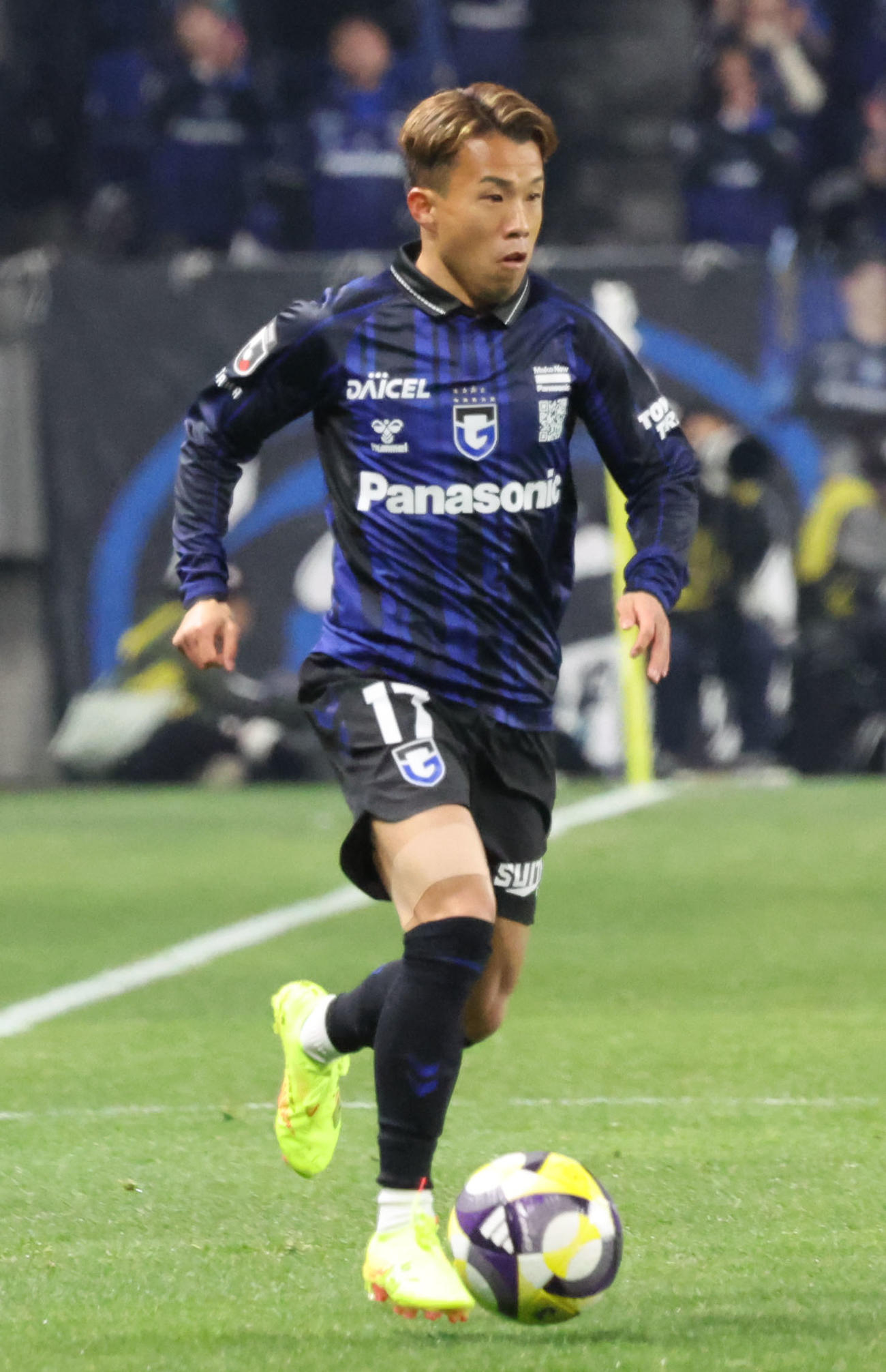 G大阪山下諒也（2025年2月撮影）