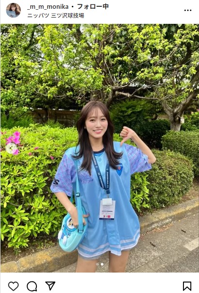 三田萌日香のインスタグラムから