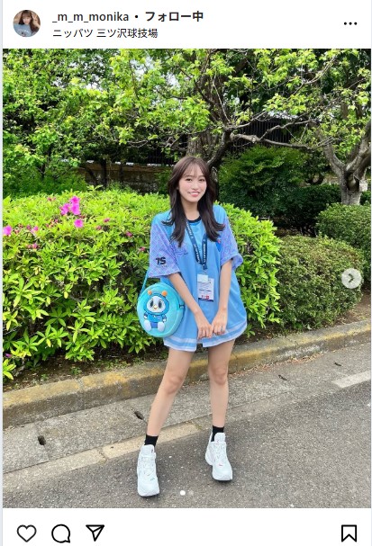 三田萌日香のインスタグラムから