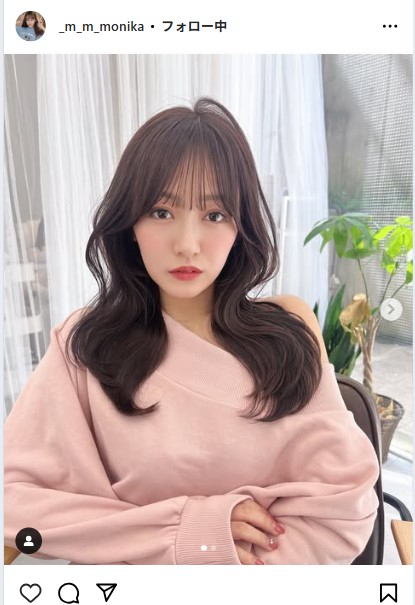 三田萌日香のインスタグラムから