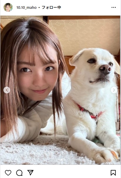 堀口真帆のインスタグラムから
