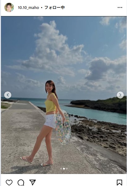 堀口真帆のインスタグラムから