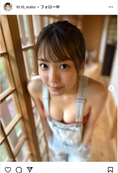 堀口真帆のインスタグラムから