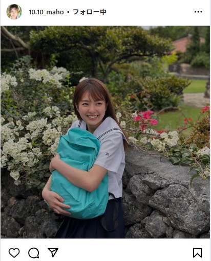 堀口真帆のインスタグラムから