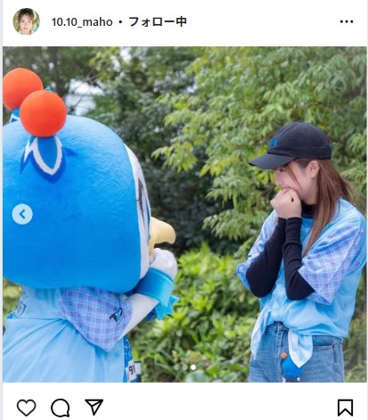 堀口真帆のインスタグラムから