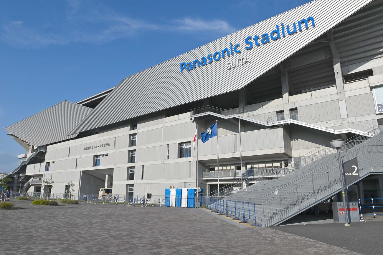 パナソニックスタジアム吹田（2020年7月18日撮影）