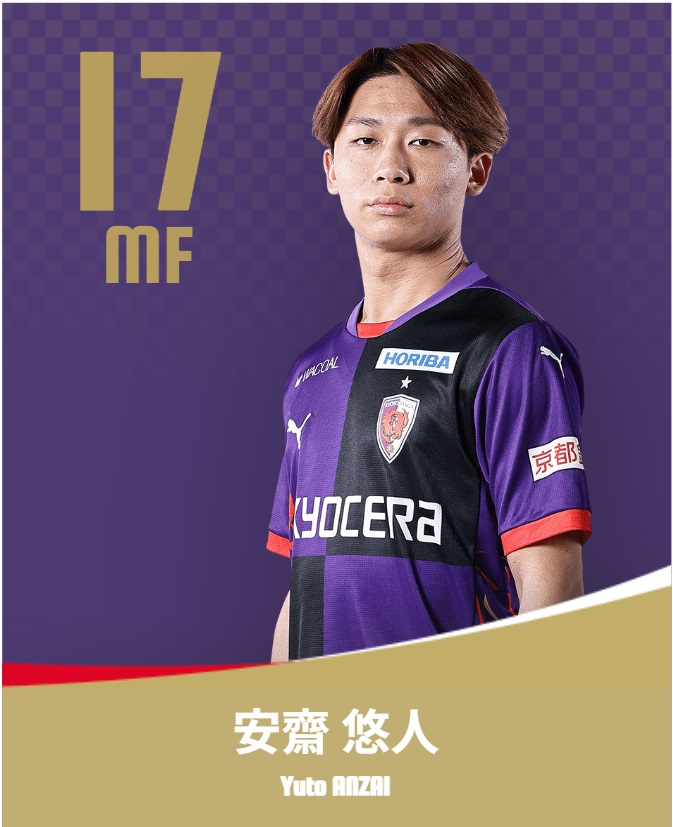 京都サンガの公式サイトから