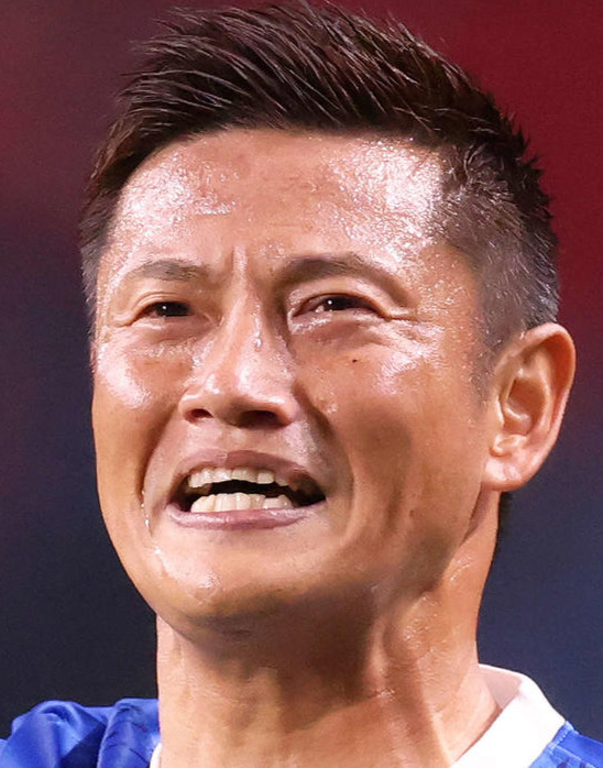 元日本代表の播戸竜二氏（2022年11月撮影）