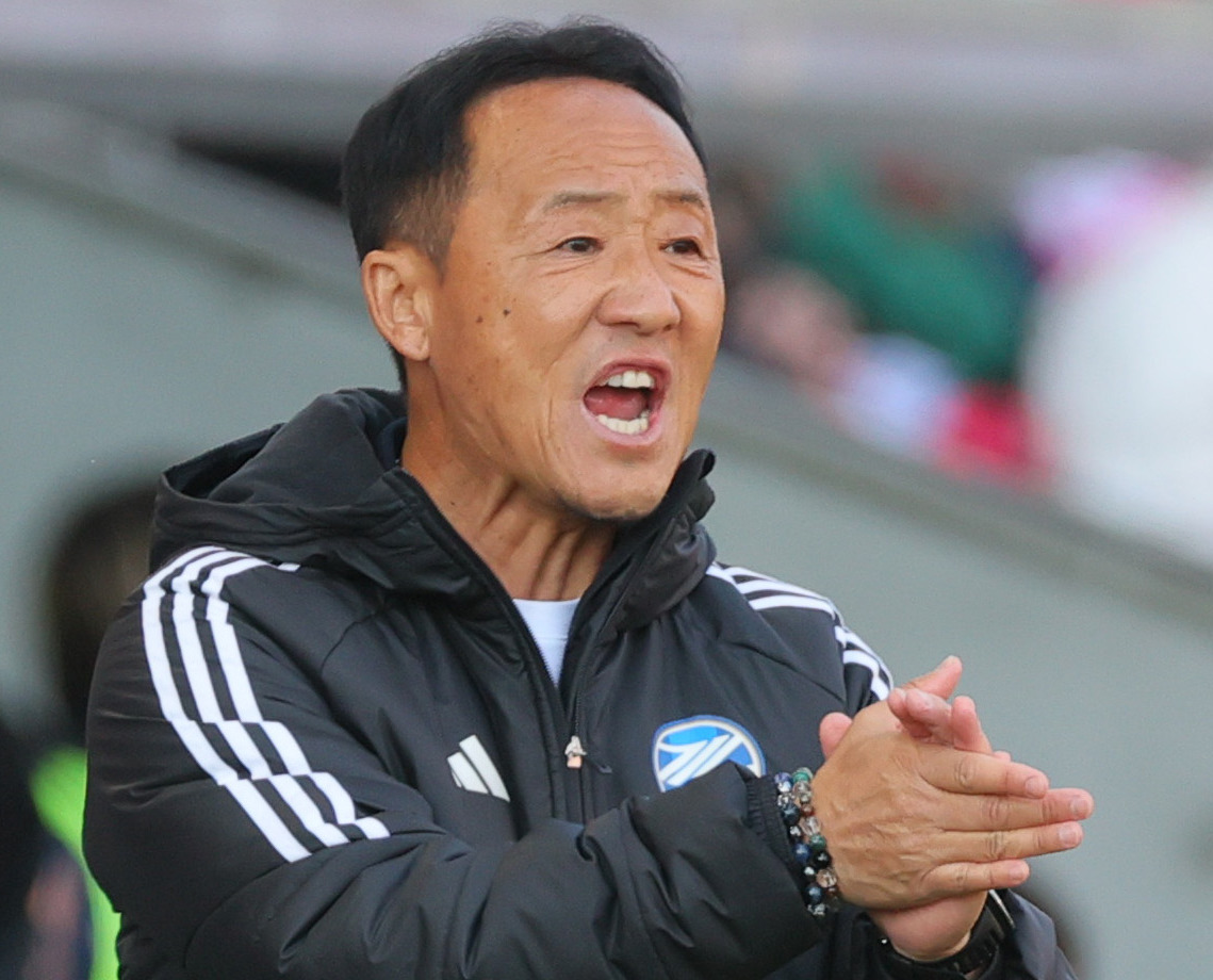 町田黒田剛監督（2025年4月29日撮影）