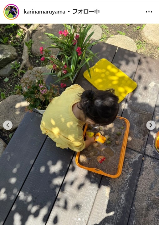 丸山桂里奈さんのインスタグラムから
