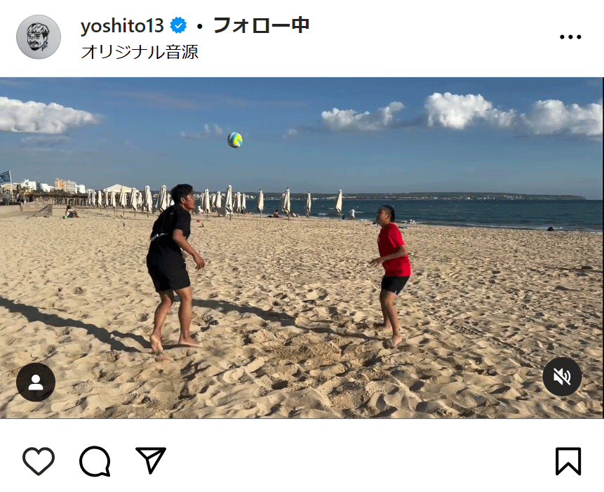 大久保嘉人のインスタグラムから