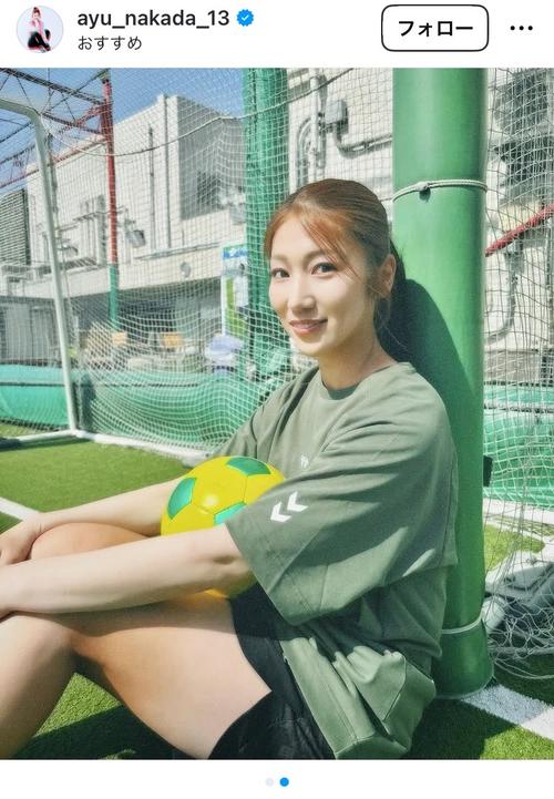 WEリーグ】仲田歩夢のポニテ＆短パンから小麦色の美脚スラリ「あまりに