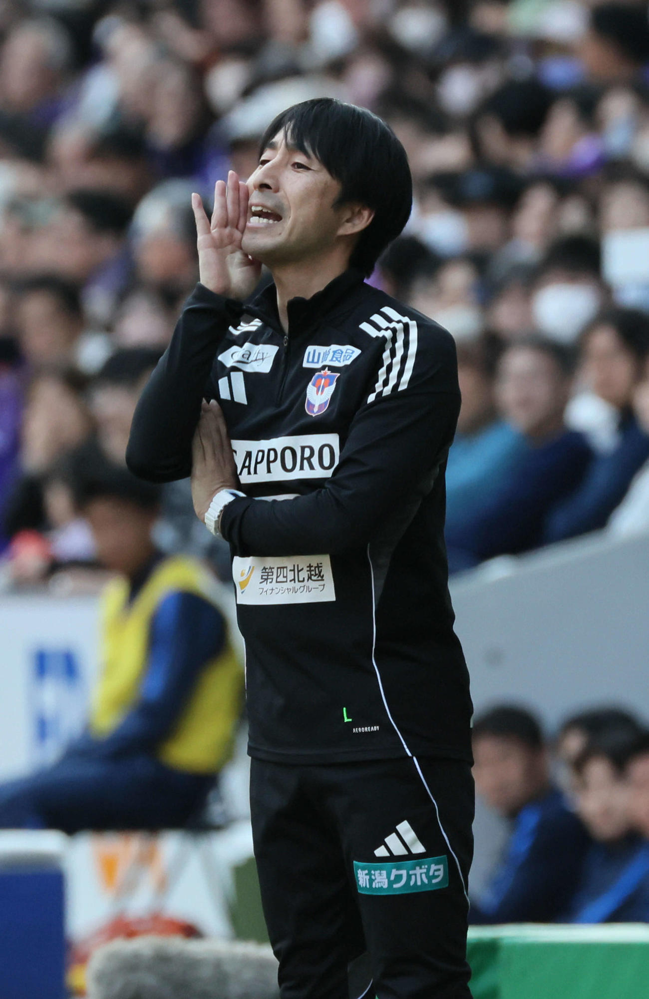 新潟樹森大介監督（2025年4月撮影）