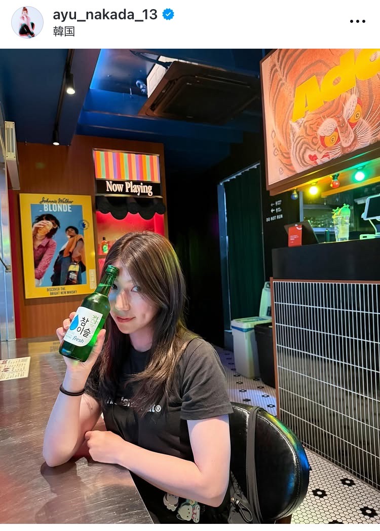 画像はサッカー女子の仲田歩夢のインスタグラムから