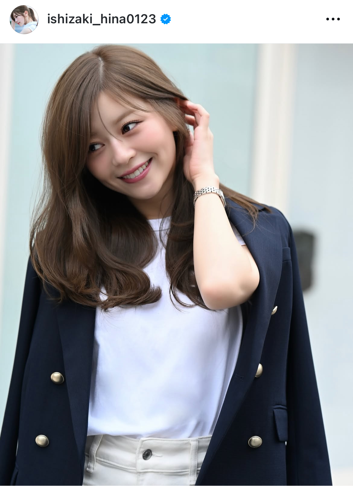 石崎日梨のインスタグラムから