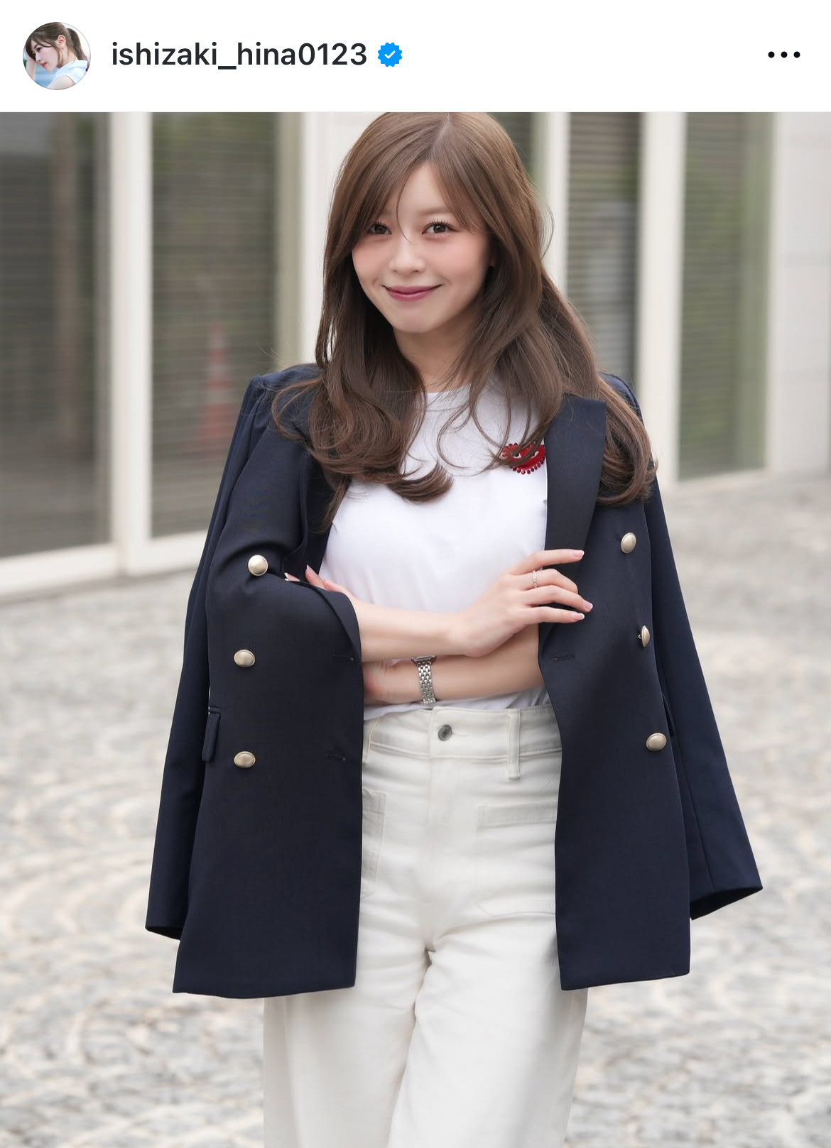 石崎日梨のインスタグラムから