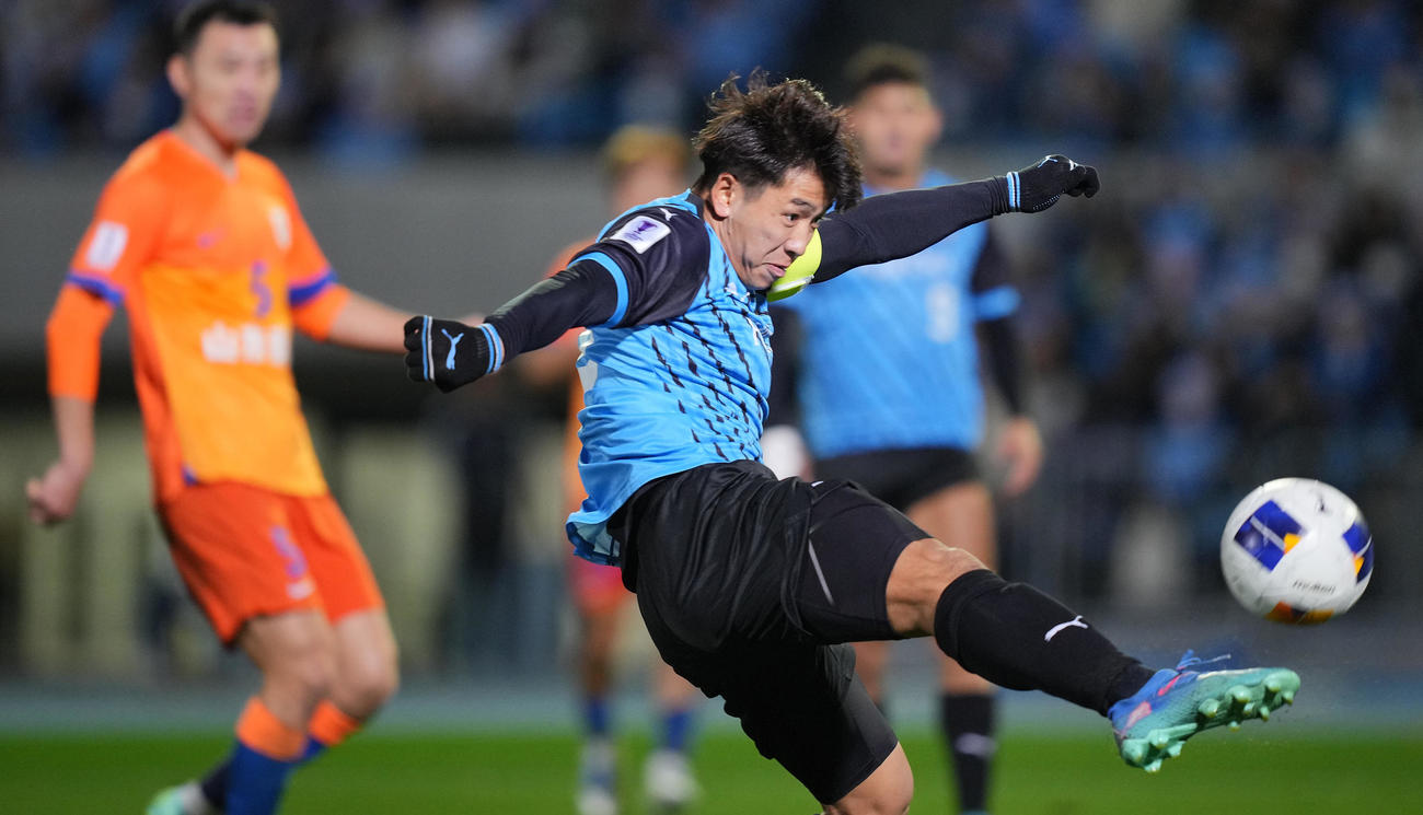 川崎F山田新（2024年12月撮影）