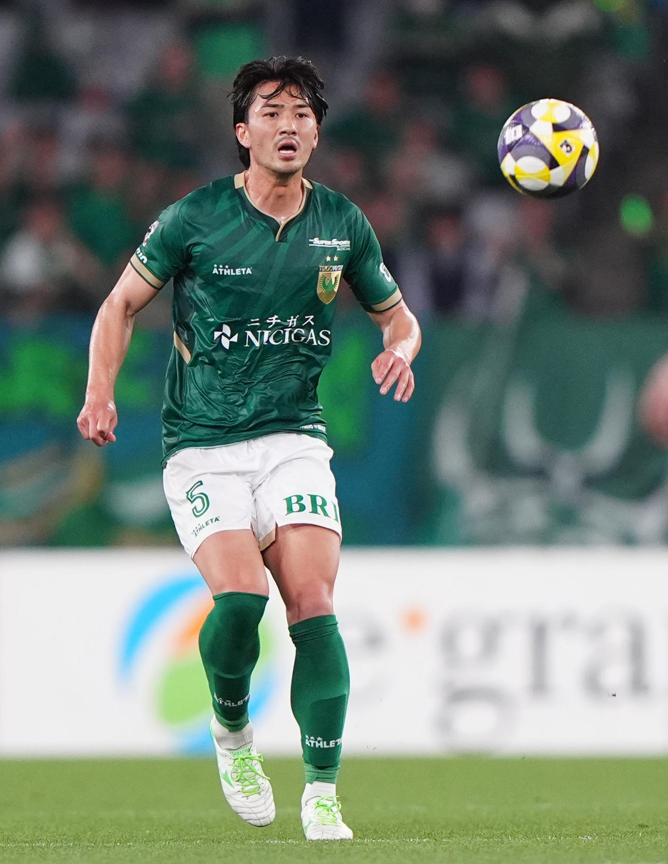 東京V時代の千田海人（2025年4月撮影）