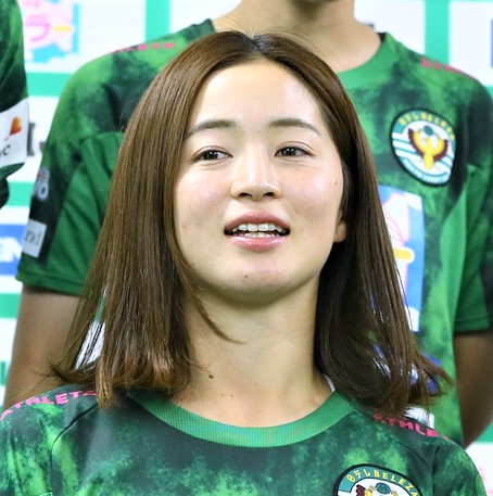 女子サッカーの清水梨紗（2019年5月撮影）
