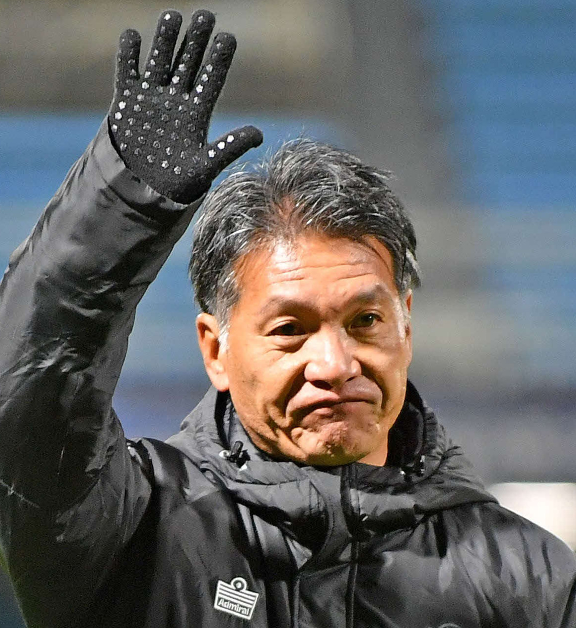 山形の新監督に就任する横内昭展（2024年11月）