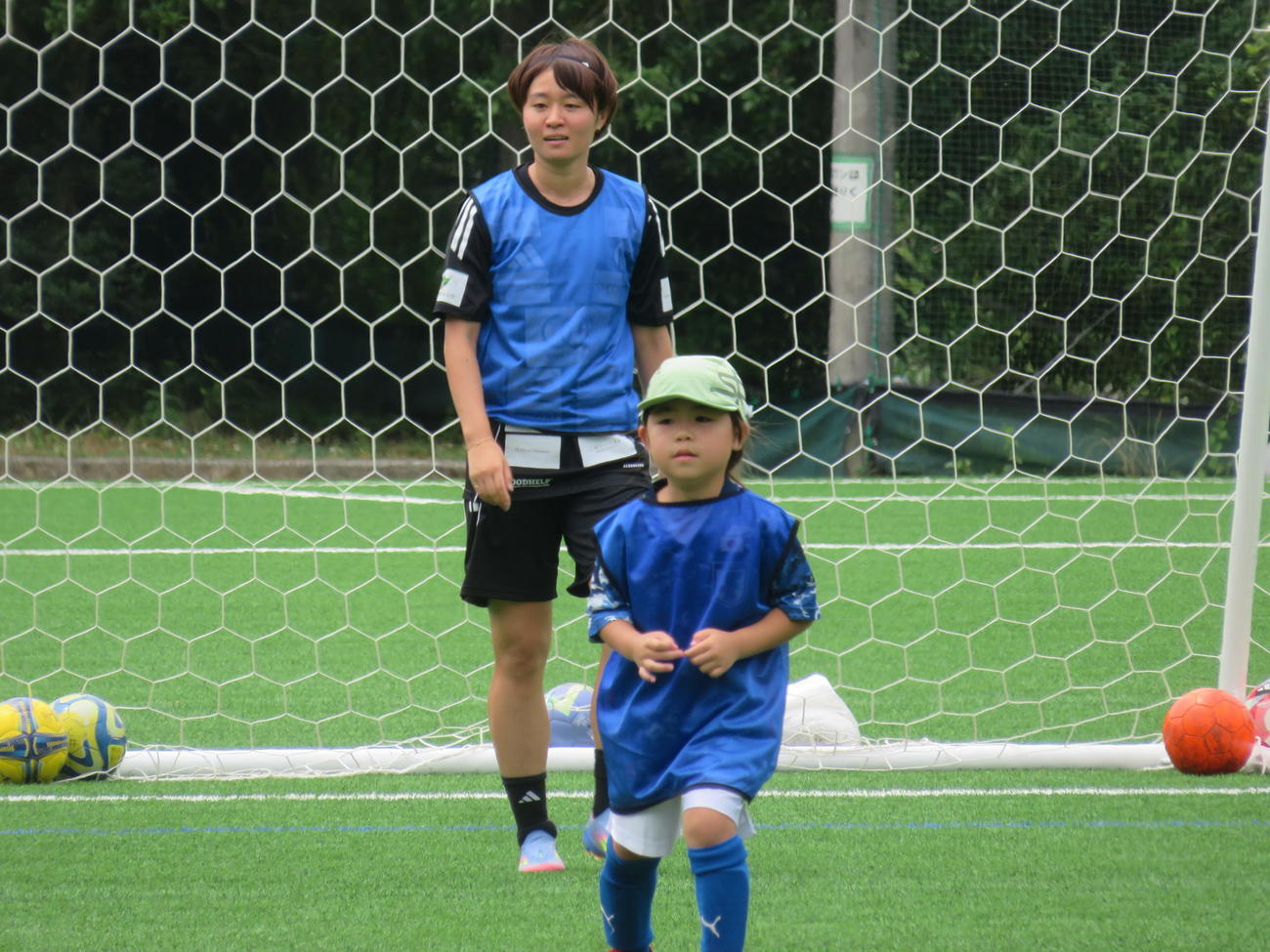 「宮沢兄妹サッカーフェスタ」を開催したサッカー女子日本代表なでしこジャパンMF宮沢ひなた（撮影・佐藤成）