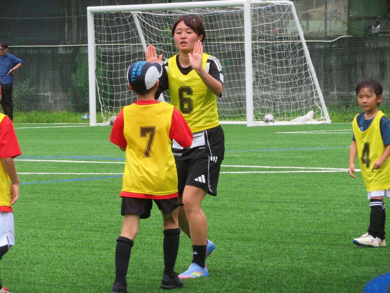 「宮沢兄妹サッカーフェスタ」を開催したサッカー女子日本代表なでしこジャパンMF宮沢ひなた（撮影・佐藤成）