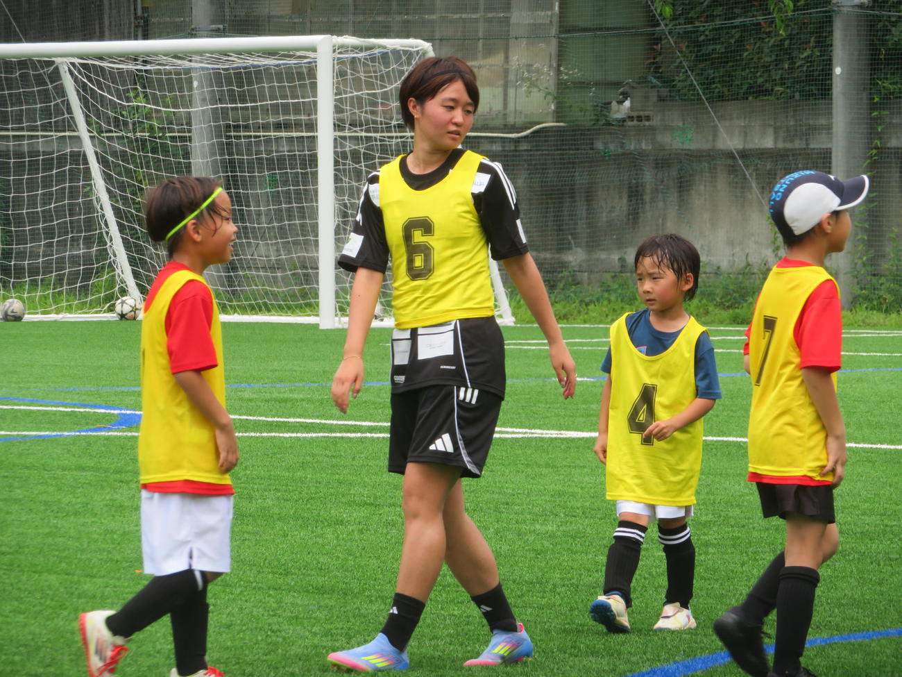 「宮沢兄妹サッカーフェスタ」を開催したサッカー女子日本代表なでしこジャパンMF宮沢ひなた（撮影・佐藤成）