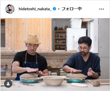 中田英寿氏のインスタグラムから