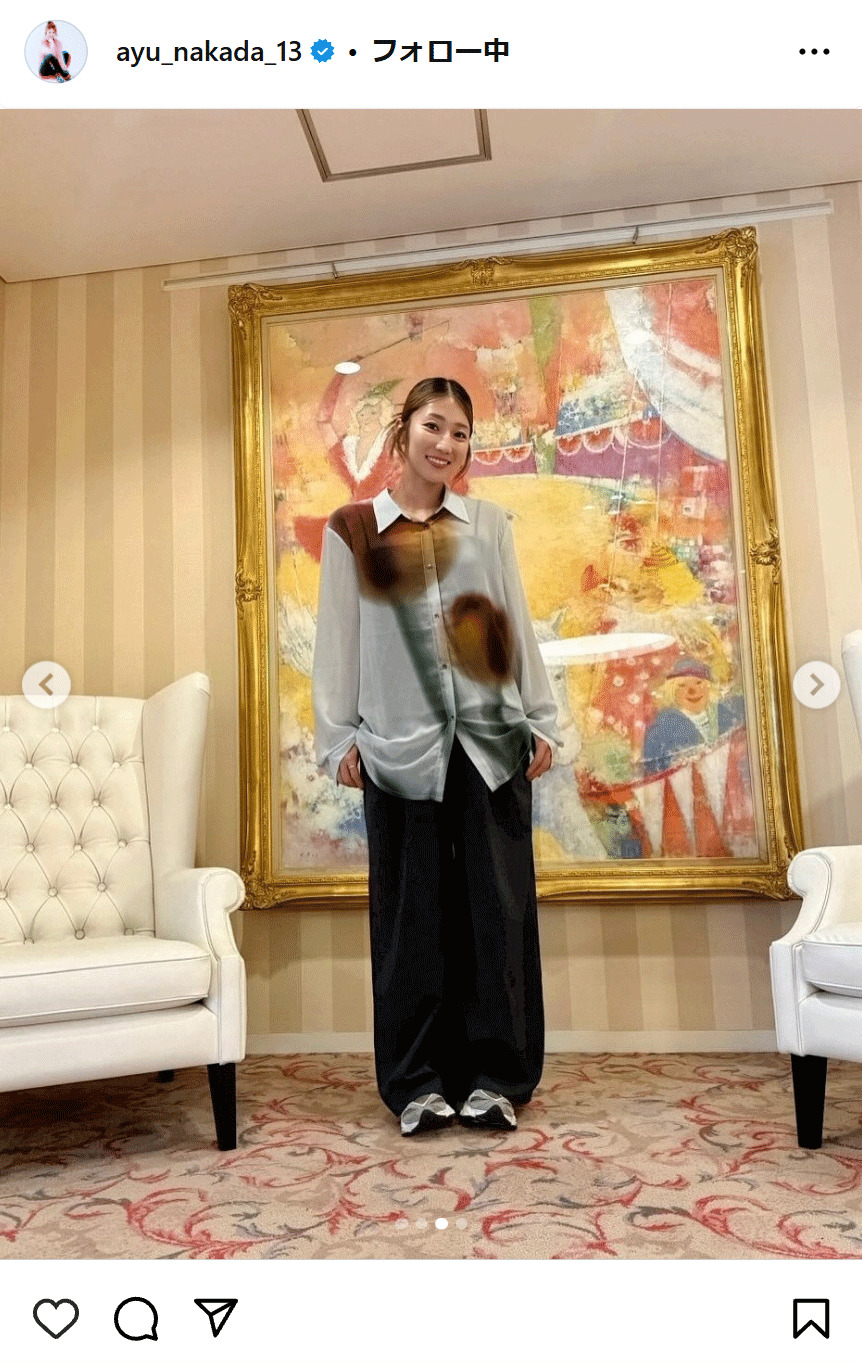 仲田歩夢のインスタグラムから