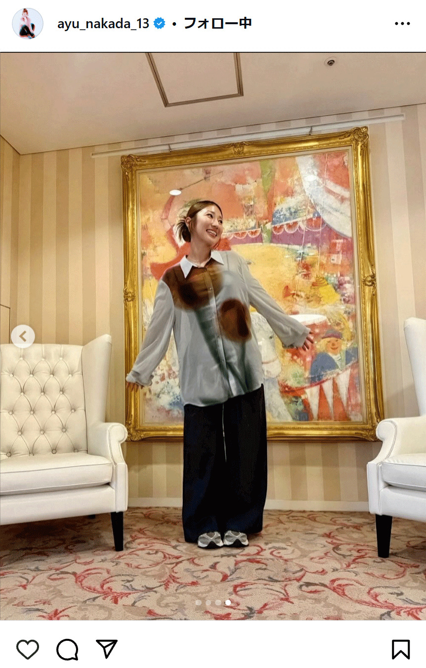仲田歩夢のインスタグラムから