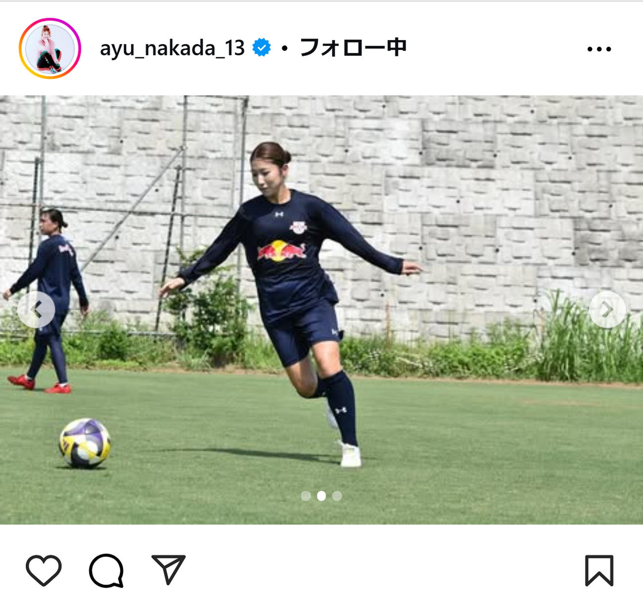 仲田歩夢のインスタグラムから