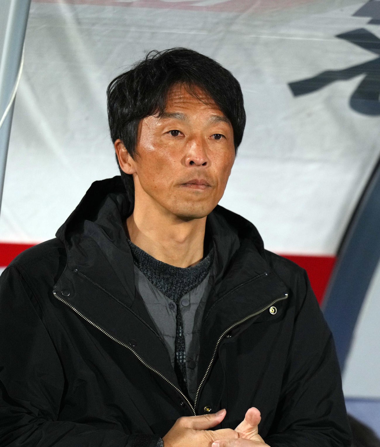 湘南の山口智監督（25年2月撮影）