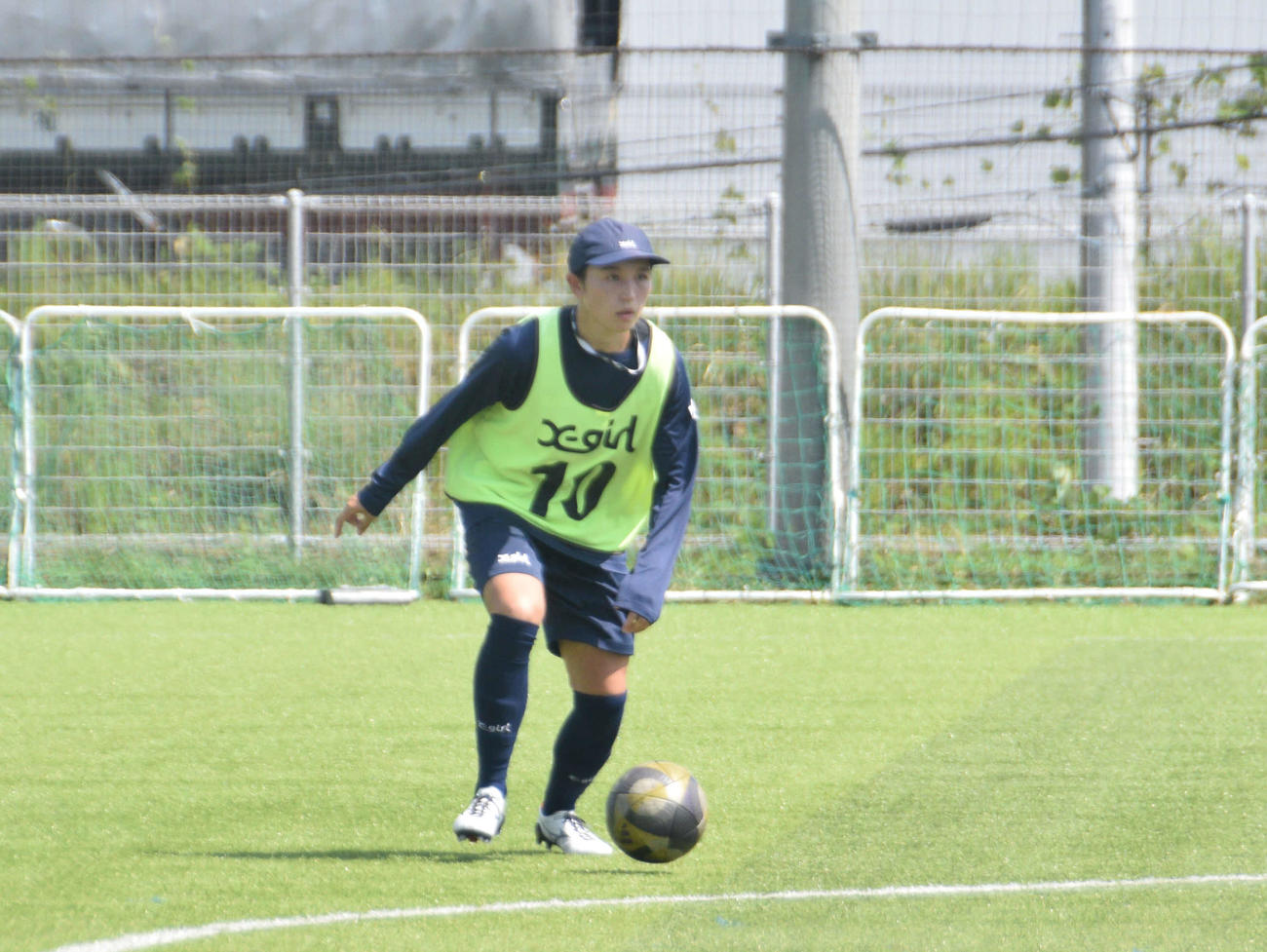 今季、産後復帰したちふれ埼玉の瀬野（撮影・泉光太郎）