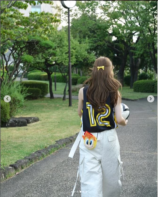 石崎日梨さんのインスタグラムから
