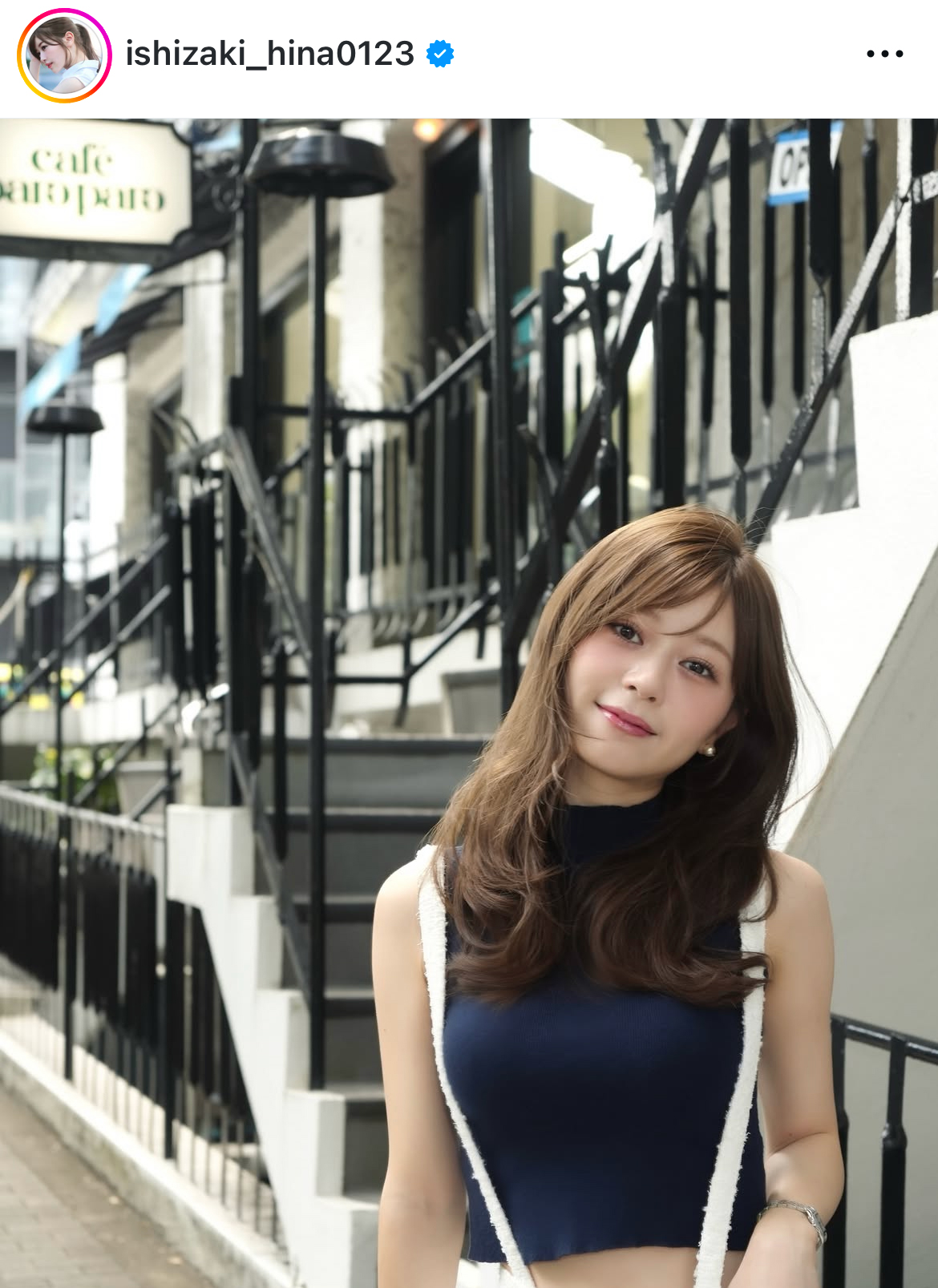 石崎日梨さんのインスタグラムから