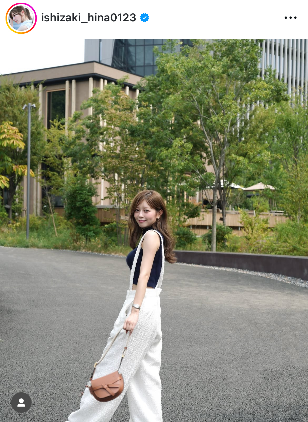 石崎日梨さんのインスタグラムから