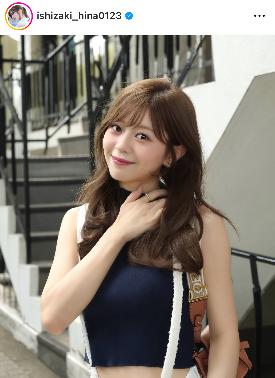 石崎日梨さんのインスタグラムから
