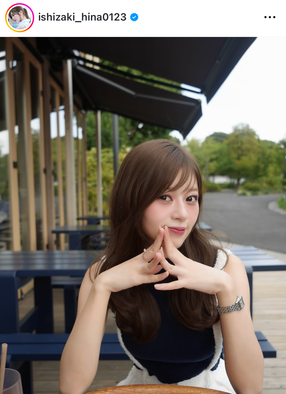 石崎日梨さんのインスタグラムから