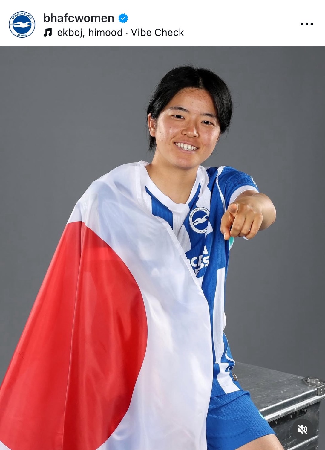 ブライトンのインスタグラムから