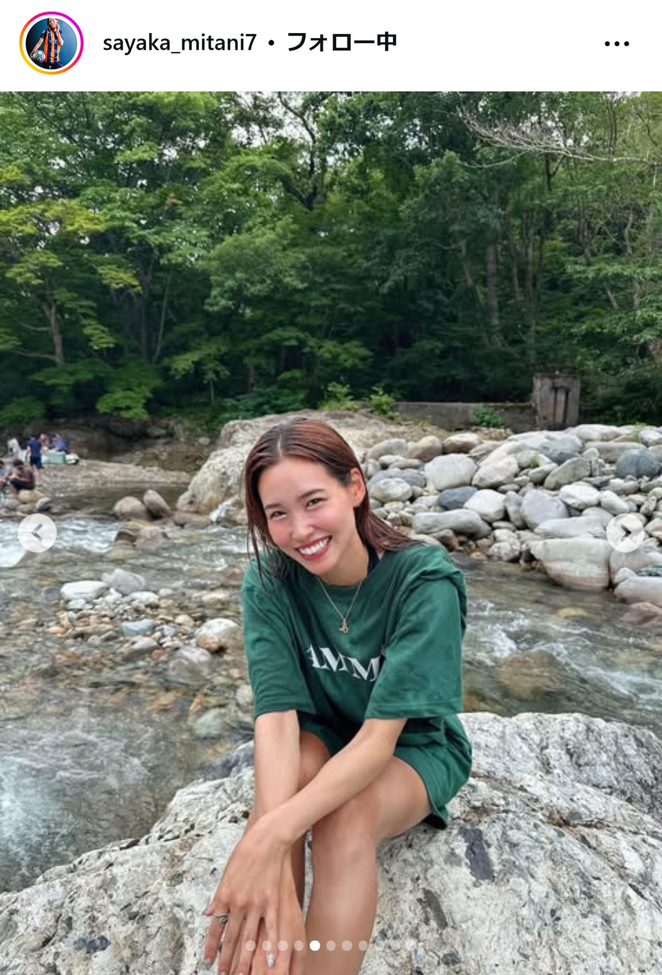三谷沙也加のインスタグラムから