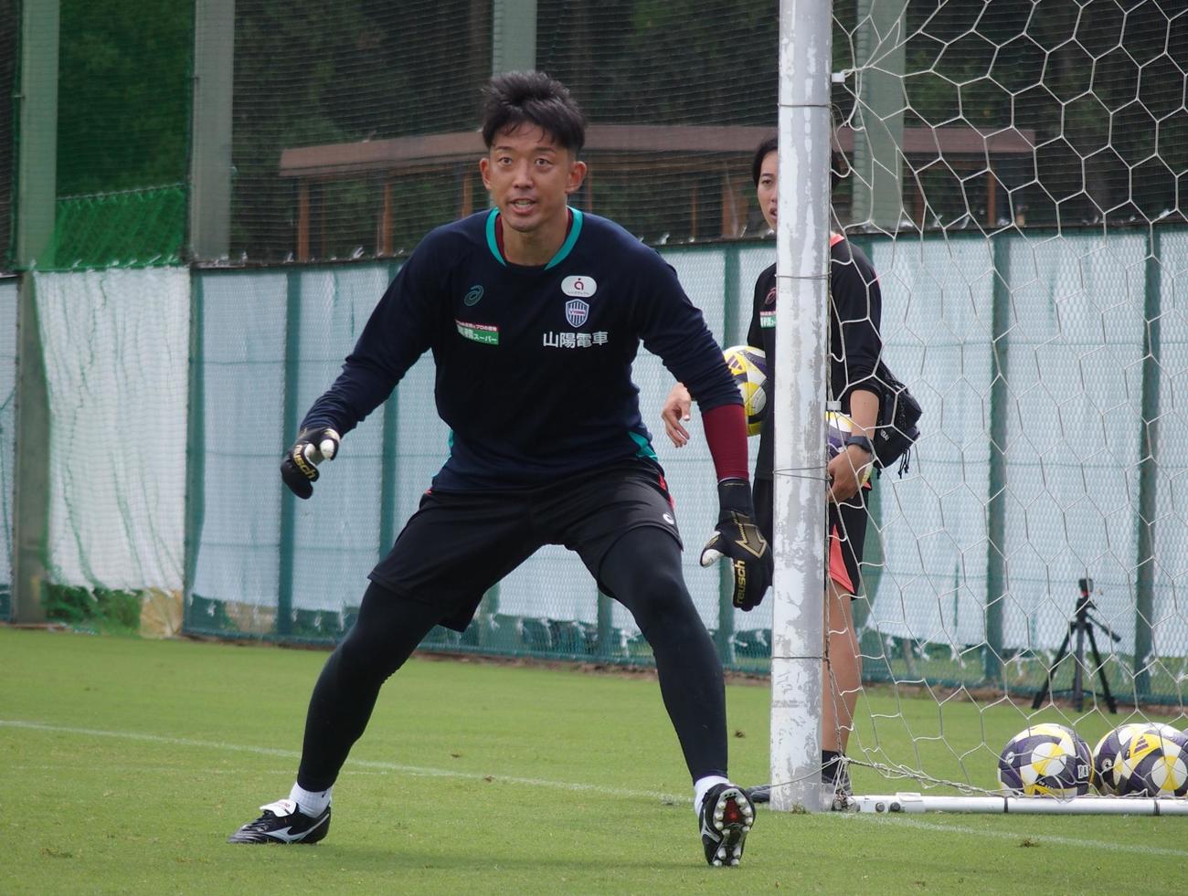 神戸に加入したGK権田修一（撮影・永田淳）