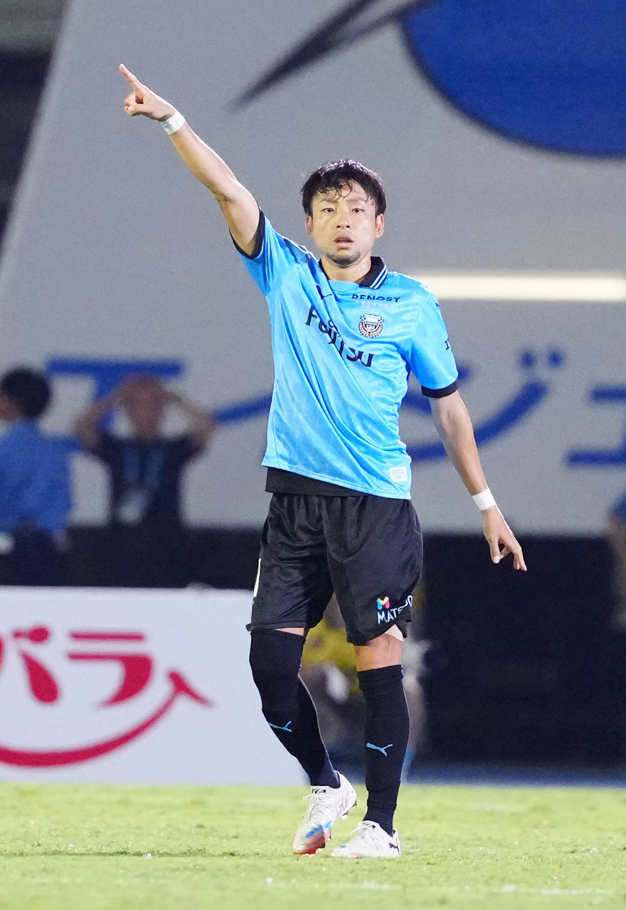 川崎F対東京　後半、途中出場の川崎F小林（撮影・江口和貴）