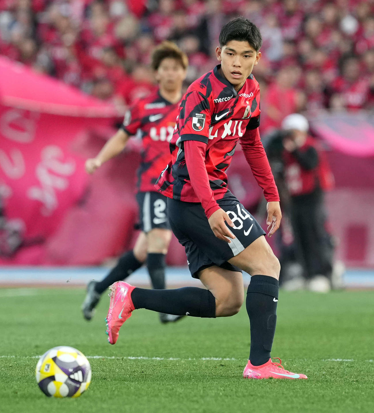 鹿島徳田誉（2025年2月撮影）