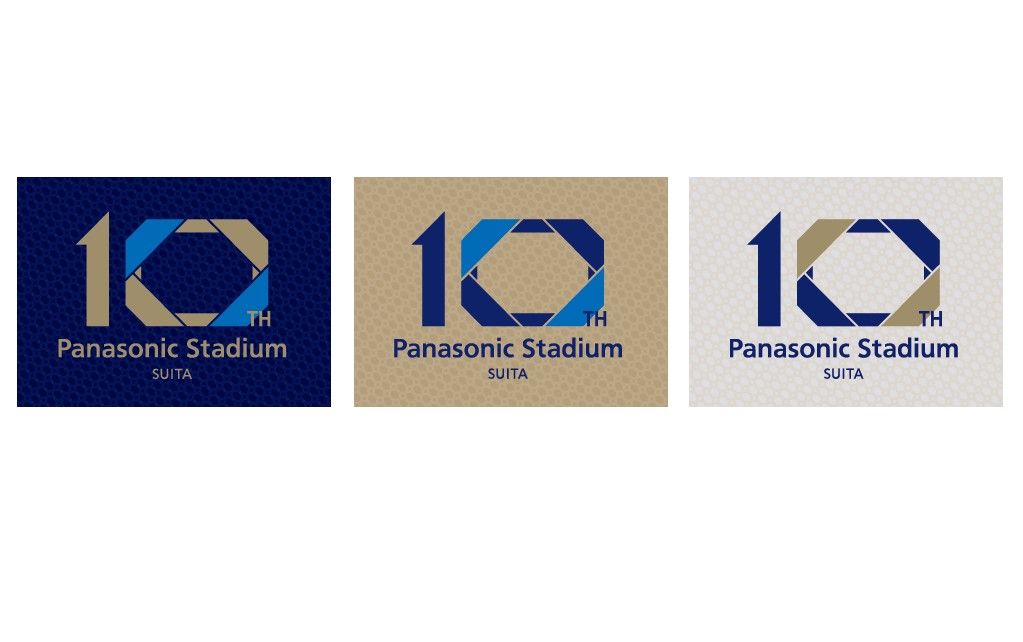 G大阪が公開したパナスタ10周年記念ロゴ（C）GAMBA OSAKA＝2025年10月10日