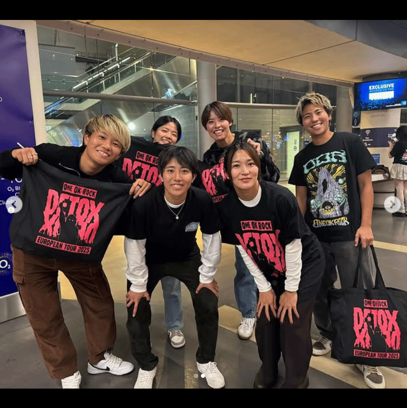 熊谷紗希のインスタグラムから
