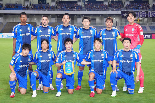 町田の選手ら（2025年9月16日撮影）