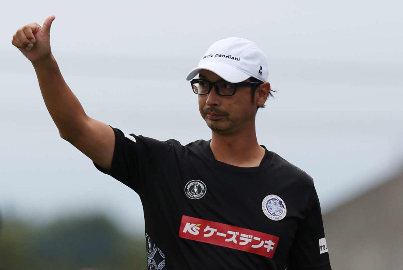 水戸・森直樹監督（2024年10月6日撮影）