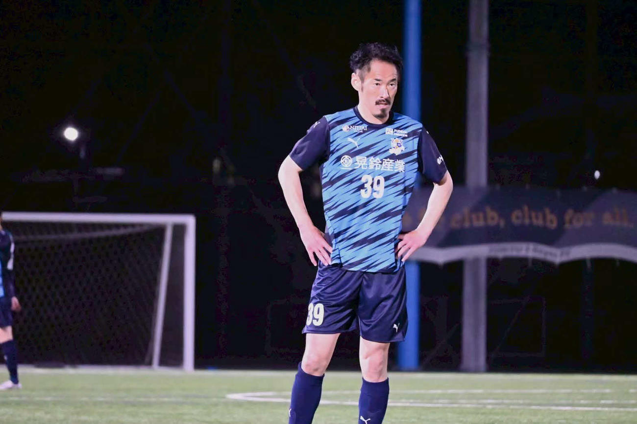 自身6度目の挑戦に挑むFIFTY CLUBの大久保（本人提供）
