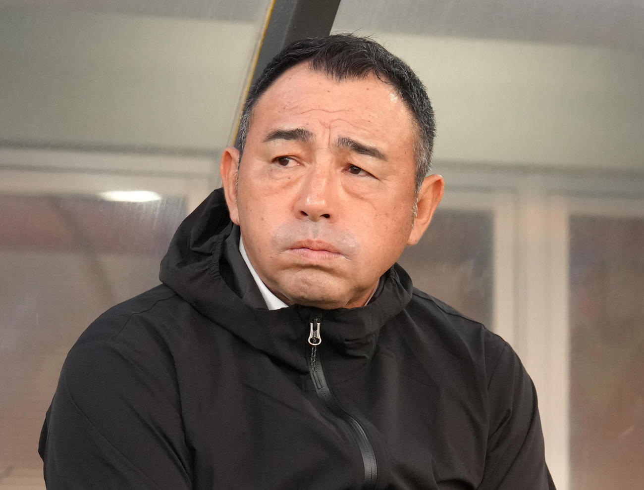 名古屋の長谷川健太監督（2025年11月撮影）